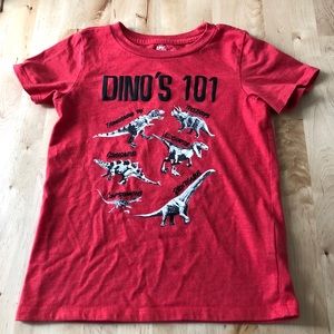 Dinosaur red t-shirt